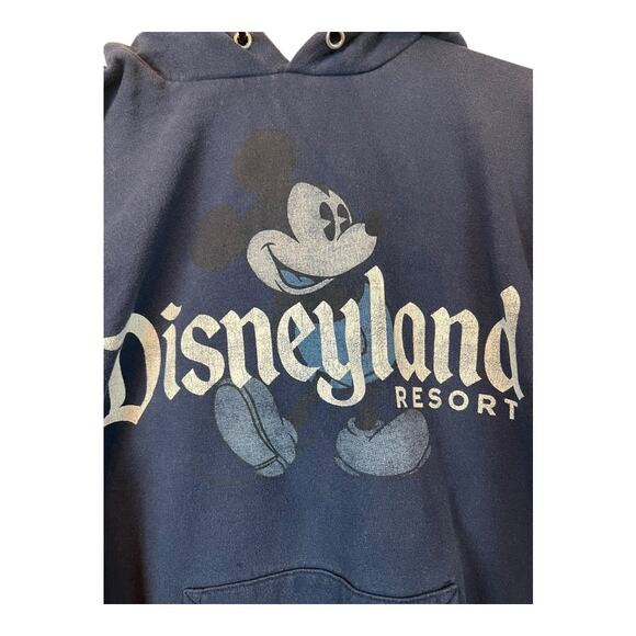 Mens Disney Resort Hoodie Sweatshirt Pullover Casual Mickey Mouse Character M - Picture 3 of 5